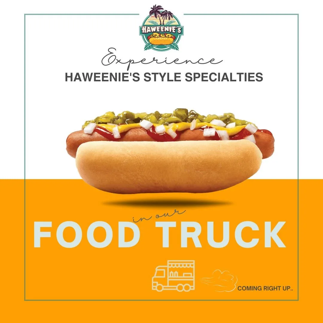 Haweenie's food truck social post