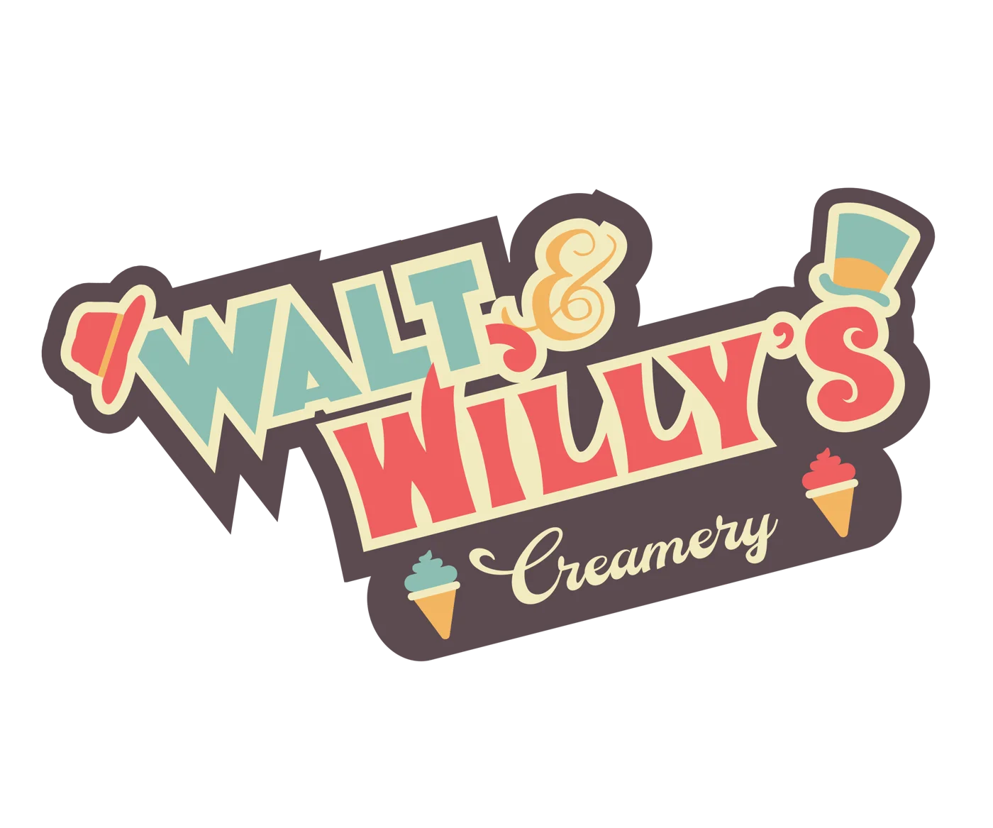 Walt & Willy's Creamery logo